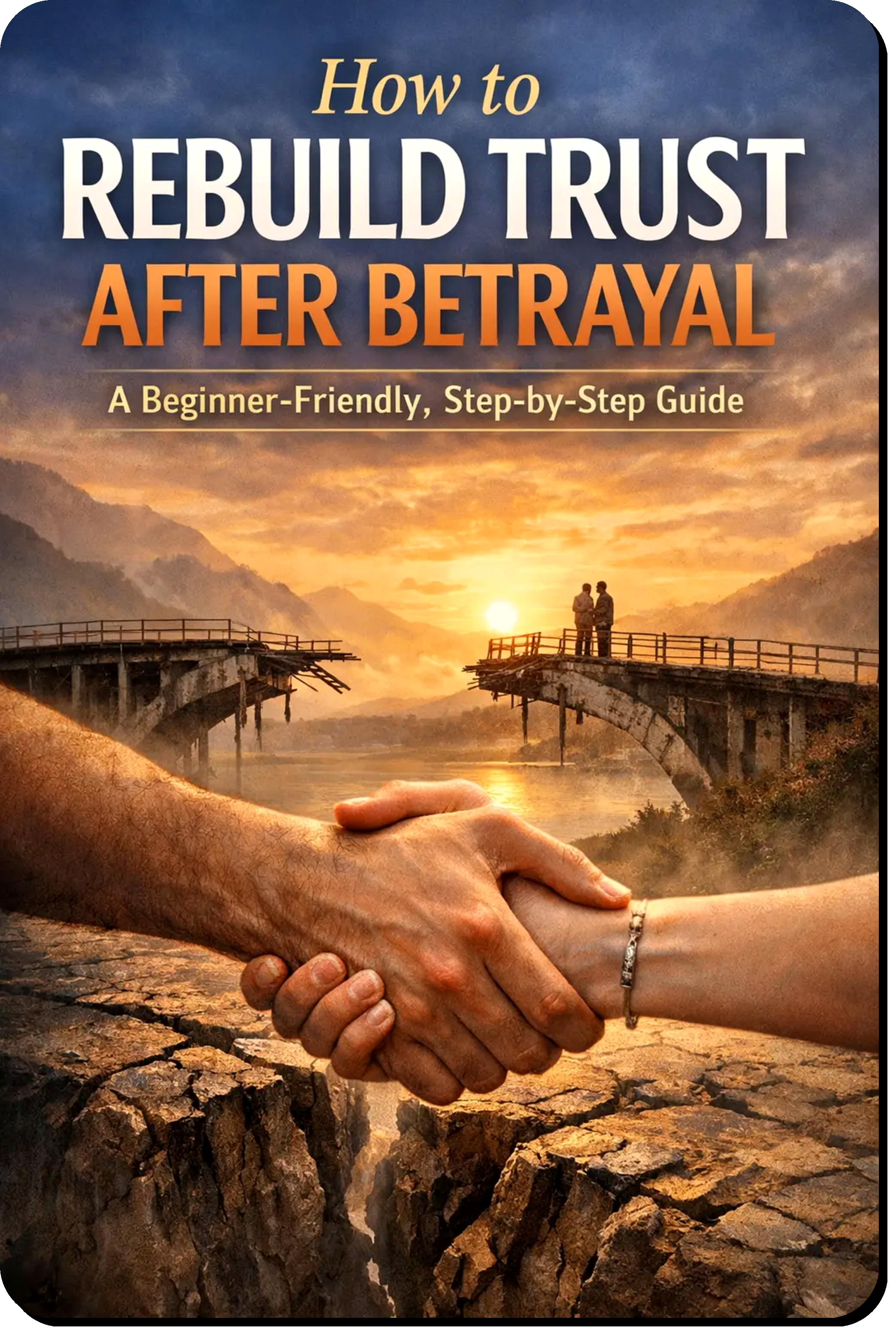 The Betrayal Recovery System guide showing a step-by-step system to rebuild trust after betrayal, repair relationship communication and restore emotional safety